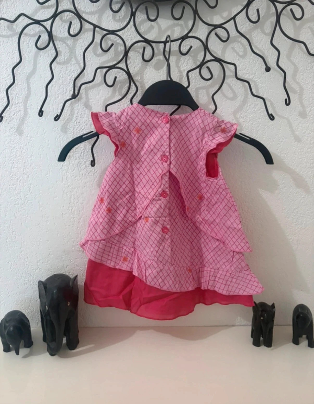 Set van 4 kledingstukken voor babymeisje – 6 maanden – photo 14